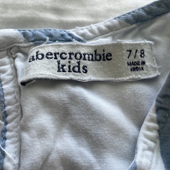 Abercrombie Kid’s Blue and White Romper - Picture 2 of 2